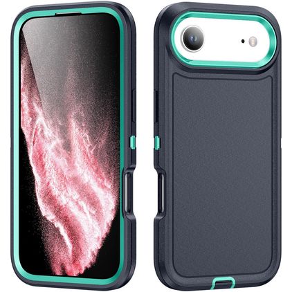 Mobigear Rugged iPhone Air Hoesje Hardcase Backcover Shockproof - Donkerblauw