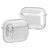 Mobigear Crystal Clip Apple AirPods 4 Hardcase Hoesje - Transparant