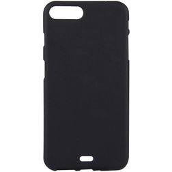 Mobigear Colors iPhone 8 Plus Hoesje Flexibel TPU Backcover - Zwart