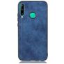 Mobigear Stitch Huawei P40 Lite E Hoesje Backcover - Blauw