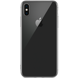 Mobigear Ultra Thin Doorzichtig iPhone XS Max Hoesje Flexibel TPU Extra Dun Backcover - Transparant