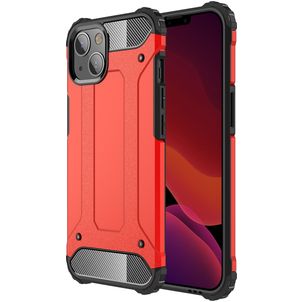 Mobigear Outdoor iPhone 13 Hoesje Hardcase Backcover Shockproof - Rood