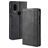 Mobigear Sensation Motorola One Vision Hoesje Bookcase Portemonnee - Zwart