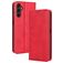 Mobigear Sensation Samsung Galaxy A14 Hoesje Bookcase Portemonnee - Rood
