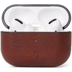 Decoded Aircase Pro Apple AirPods 3 Hoesje Echt Leer - Bruin