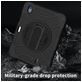 Mobigear SureGrip iPad 10 (2022) Hardcase Backcover + Stylus Houder + Schouderband + Standaard - Zwart