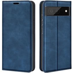 Mobigear Retro Slim Google Pixel 7 Hoesje Bookcase Portemonnee - Donkerblauw