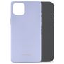Mobilize Rubber Gelly iPhone 15 Plus Hoesje Flexibel TPU Backcover - Pastel Purple