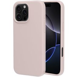 Mobiparts iPhone 16 Pro Max Siliconen Hoesje Backcover - Soft Salmon