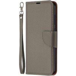 Mobigear Excellent Xiaomi Redmi Note 9 Hoesje Bookcase Portemonnee - Grijs
