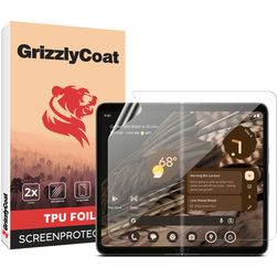GrizzlyCoat Google Pixel Fold Hydrogel TPU Screenprotector - Case Friendly (2-Pack)