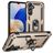 Mobigear Armor ring Samsung Galaxy A16 Hoesje Hardcase Backcover Shockproof met Ringhouder - Goud
