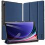 Mobigear Domo Samsung Galaxy Tab S10 Ultra Hoes Bookcase + Stylus Houder - Blauw
