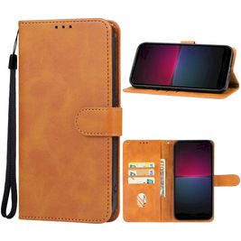 Mobigear Wallet Sony Xperia 10 V Hoesje Bookcase Portemonnee - Bruin