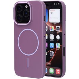 Mobiparts Slim Line iPhone 16 Pro MagSafe Hoesje Hardcase Backcover - Imperial Purple