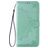 Mobigear Mandala Motorola One Fusion Plus Hoesje Bookcase Portemonnee - Turquoise