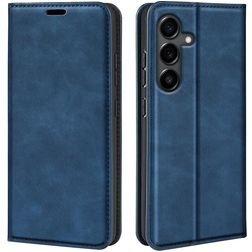 Mobigear Retro Slim Samsung Galaxy S25 FE Hoesje Bookcase Portemonnee - Donkerblauw