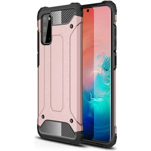 Mobigear Outdoor Samsung Galaxy S20 Hoesje Hardcase Backcover Shockproof - Roségoud