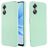 Mobigear Rubber Touch OPPO A17 Siliconen Hoesje Backcover - Groen