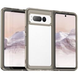 Mobigear Crystal Google Pixel Fold Hoesje Hardcase Backcover - Grijs