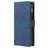 Mobigear Zipper Samsung Galaxy A71 Hoesje Bookcase Portemonnee - Blauw