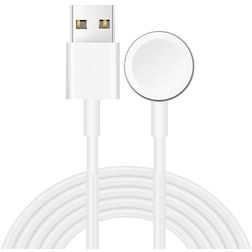 Mobigear Magnetic USB-A naar Kabel 1 Meter - Wit