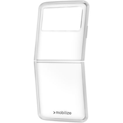 Mobilize Gelly Case Doorzichtig Samsung Galaxy Z Flip 7 Hoesje Flexibel TPU Backcover - Transparant