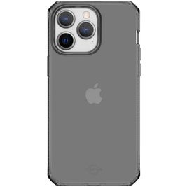 ITSkins SpectrumClear-R iPhone 14 Pro Max Hoesje Flexibel TPU Backcover Shockproof - Smoke