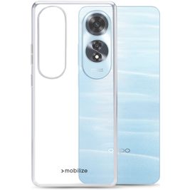 Mobilize Gelly Doorzichtig OPPO A60 Hoesje Flexibel TPU Backcover - Transparant