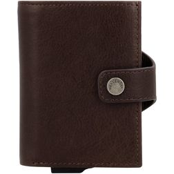 Valenta Card Case Plus Pasjeshouder - 8 Pasjes - Chocolate