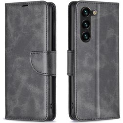Mobigear Excellent Samsung Galaxy S24 Plus Hoesje Bookcase Portemonnee - Zwart