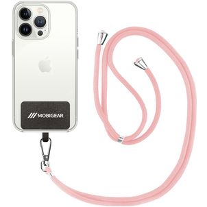 Mobigear Lanyard Universeel Telefoonkoord Verstelbaar - Roze