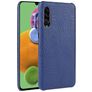 Mobigear Croco Samsung Galaxy A90 Hoesje Hardcase Backcover - Blauw