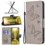 Mobigear Butterfly Nokia G11 Hoesje Bookcase Portemonnee - Grijs