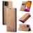 Caseme 013 iPhone 11 Pro Hoesje Bookcase Portemonnee - Bruin