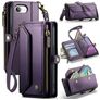 CaseMe C36 iPhone 17e Hoesje Bookcase Portemonnee - Paars