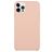 Mobigear Rubber Touch iPhone 15 Pro Siliconen Hoesje Backcover - Pastelroze