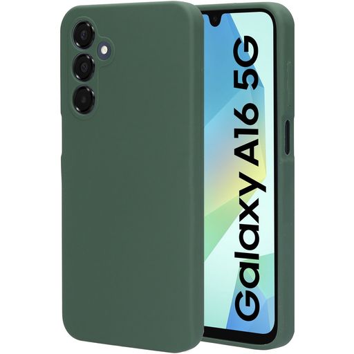 Mobiparts Samsung Galaxy A16 Siliconen Hoesje Backcover - Forest Green