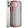 Mobigear Shockproof iPhone 12 Pro Max Hoesje Hardcase Backcover Shockproof - Rood