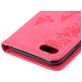 Mobigear Butterfly iPhone SE (2020) Hoesje Bookcase Portemonnee - Magenta