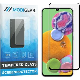 Mobigear Premium Samsung Galaxy A90 Glazen Screenprotector - Case Friendly - Zwart