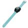 Mobigear Bumpy Siliconen Smartwatch Bandje Gespsluiting - Universeel 22 mm connector - Blauw
