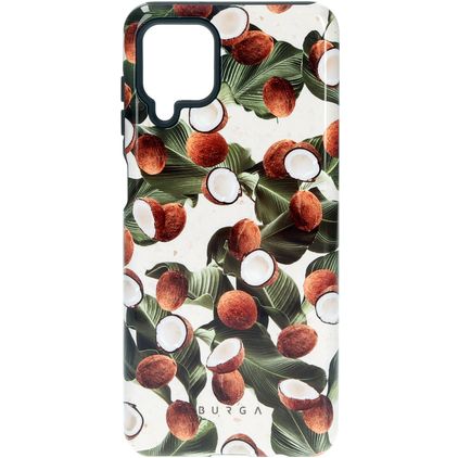Burga Tough Samsung Galaxy A12 Hoesje Hardcase Backcover Shockproof - Coconut Crush
