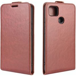 Mobigear Xiaomi Redmi 9C Hoesje Flipcase - Bruin