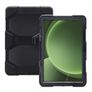 Xccess Survivor All-round Samsung Galaxy Tab Active5 Pro Hoes Hard Kunststof,Siliconen Backcover + Schouderband + Standaard - Zwart