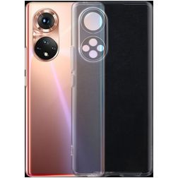 Mobigear Ultra Thin Doorzichtig HONOR 50 Hoesje Flexibel TPU Extra Dun Backcover - Transparant