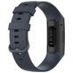 Mobigear Cross Siliconen Fitbit Charge 4 Bandje Gespsluiting - Blauw