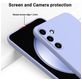 Mobigear Colors Samsung Galaxy A55 Siliconen Hoesje Backcover - Paars