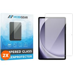 Mobigear Samsung Galaxy Tab A9 Plus (2023) Glazen Screenprotector - Case Friendly (2-Pack)