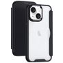 Mobigear Smart Fit iPhone 15 Hoesje Hardcase Bookcase - Zwart
